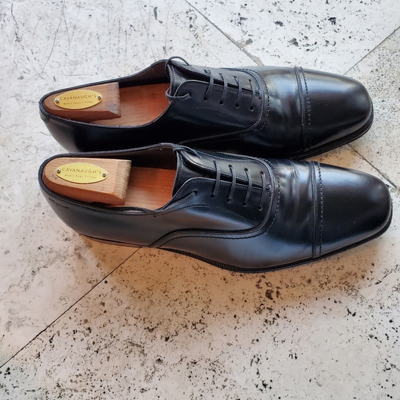 Ferragamo black 10.5 EE (Wide) main image 7